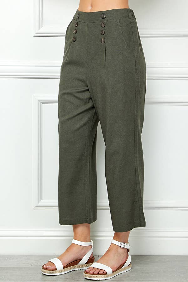 Veracci - Venta al por mayor Pantalones - Mujer - Pantalones cortos marineros de lino23