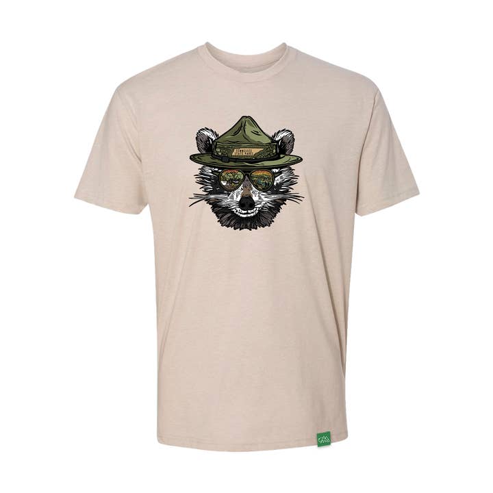Sand Ranger Ramble TN State Parks Raccoon T-Shirt for wholesale on Faire