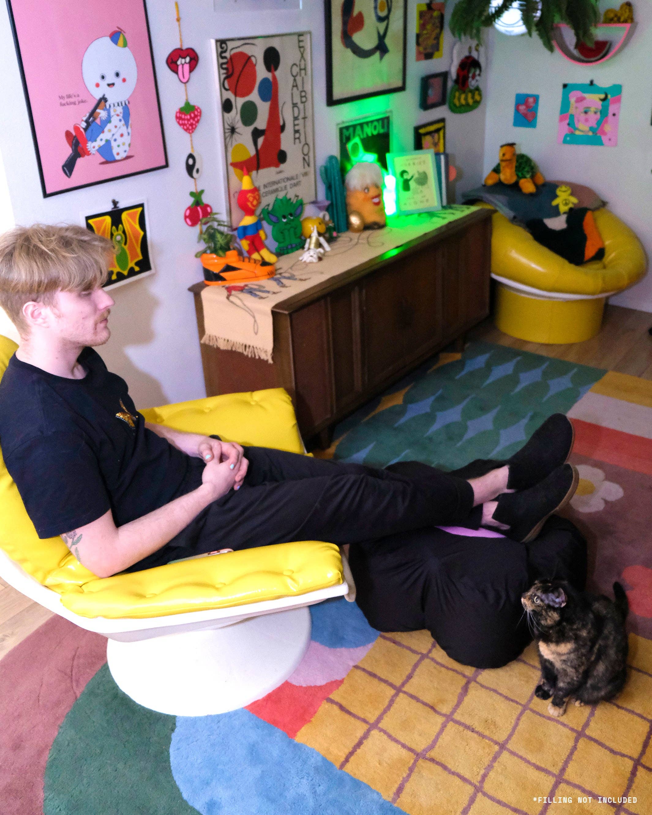 Day Off Ltd. - Wholesale Floor Pillow - Flower Floor Pillowcase12