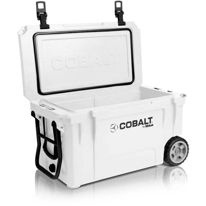 Caddis Sports - Wholesale Cooler/Cooler Bag - Cobalt 55 Quart with Wheels Roto-Molded Super Cooler