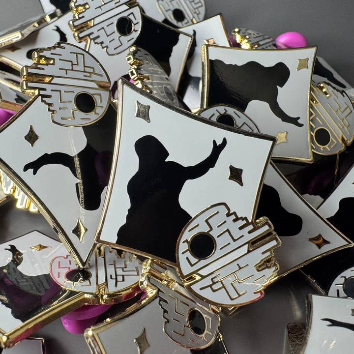 I Am Your Father Villain Hard Enamel Pin for wholesale by Skaro Crafts