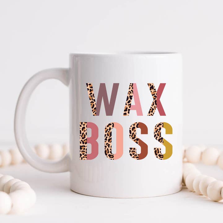 Wax Boss, Brow Waxer Coffee Mug for wholesale by Hm Mugs