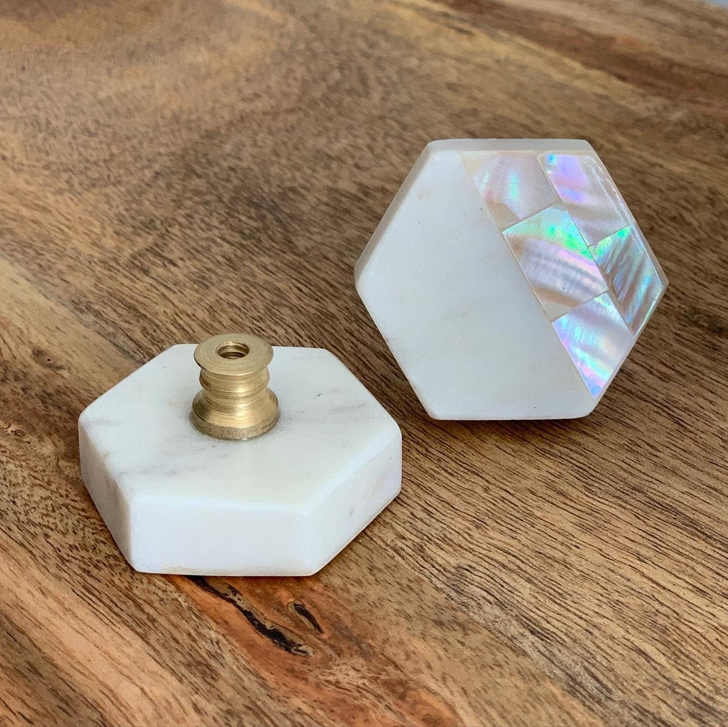 Delmar Decor – Engroshandel Knap/træk – Abolone Shell og sten drejeknapper og trækker4