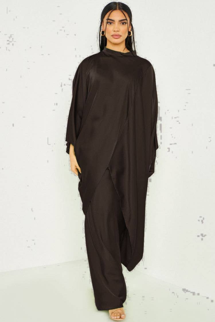 De La Creme Fashions – Conjunto de top e saia - Mulher por atacado – Conjunto feminino Abaya com saia - SURAYYA9