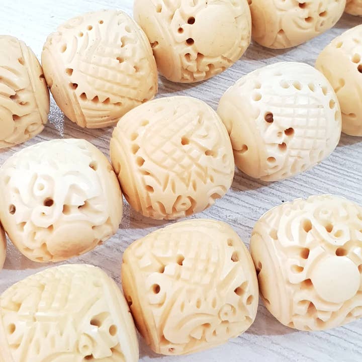 Gloria-Maris – wholesale Pärlor – 1 hornpärla 25mm / 3002-3978-1
