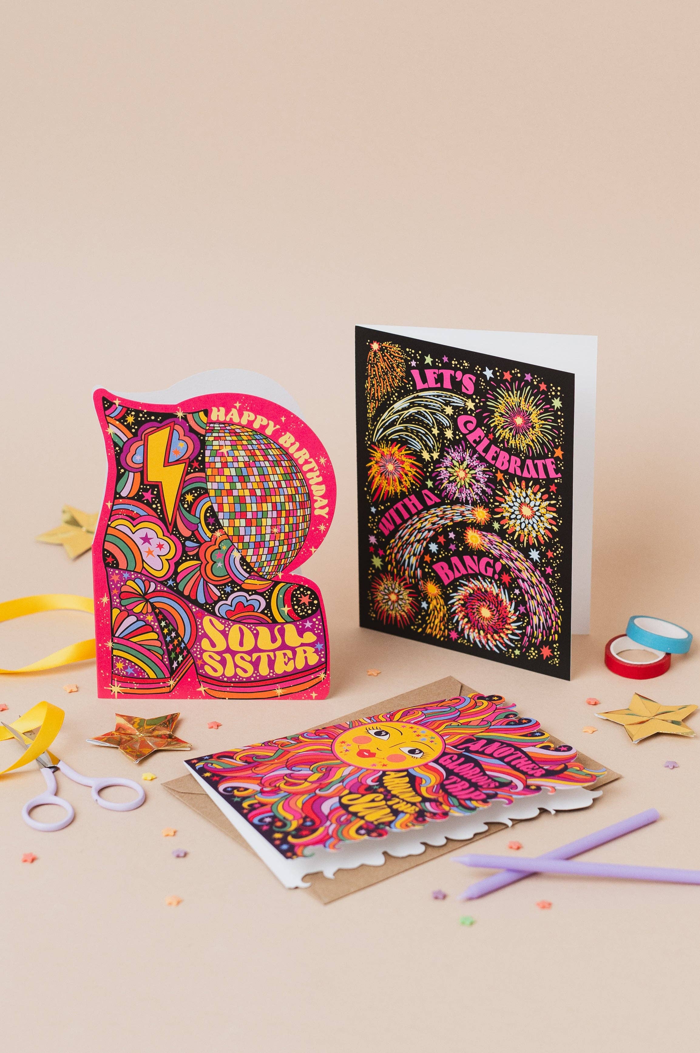 Cath Tate Cards – wholesale Birthday card – SOUL SISTER4