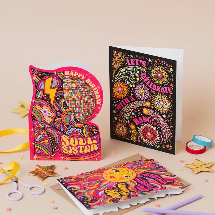 Cath Tate Cards – wholesale Birthday card – SOUL SISTER4