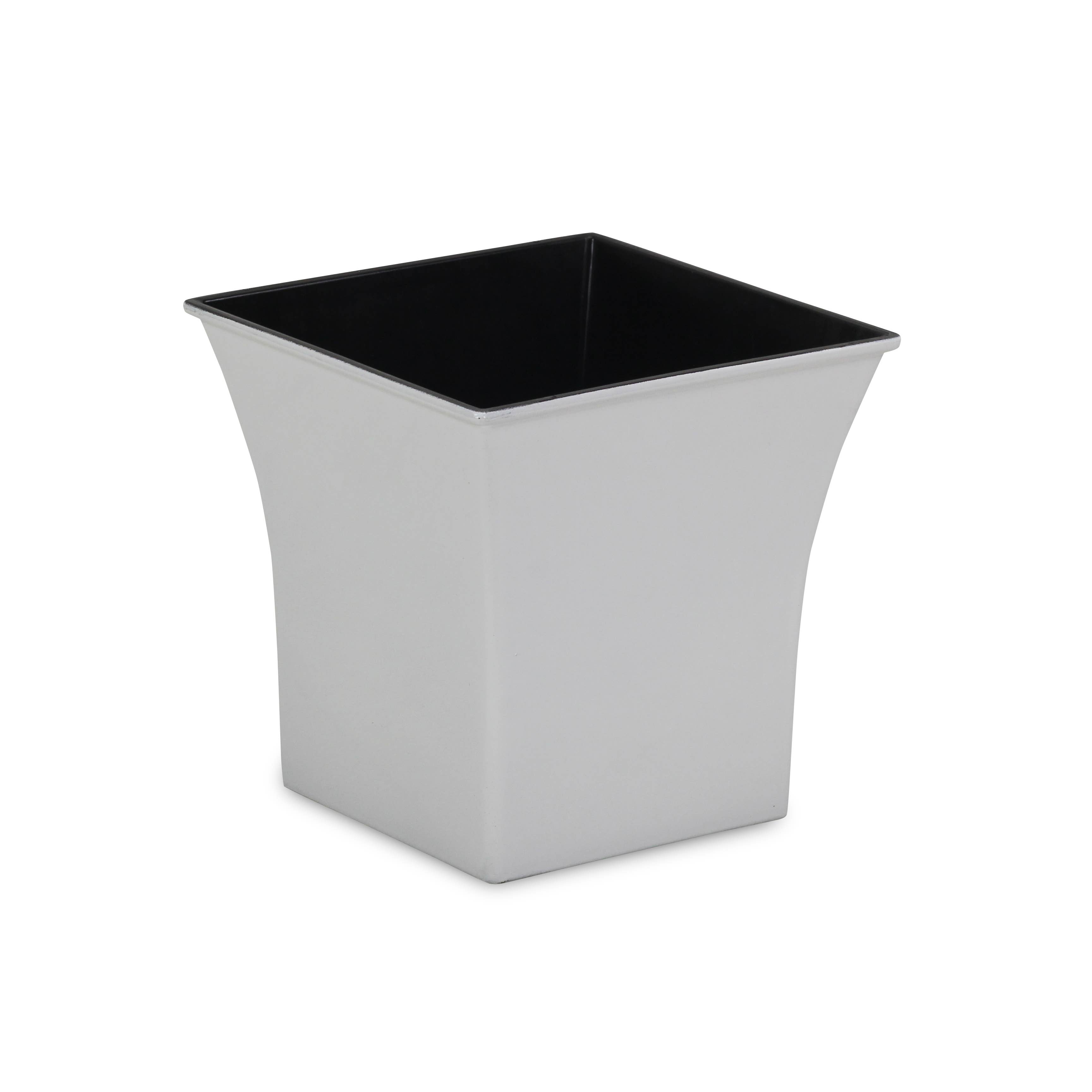 Cheungs Home Decor - Wholesale Plant Pot - 7.25 Inch Square Tapered Plastic Pot23