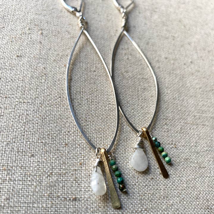 Eclectic Earrings for wholesale by LA DE DA Jewelry