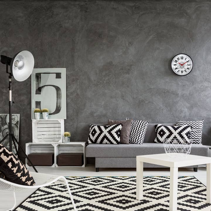 Viceni - Wholesale Wall Clock - Large 40cm Wall Clock - Exposed Gears - Black & White4