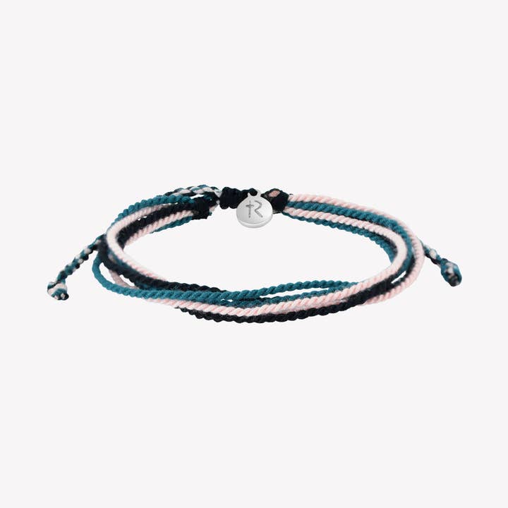 Be Magnified Joyful Multi Cord Braided Bracelet for wholesale by Rizen Jewelry