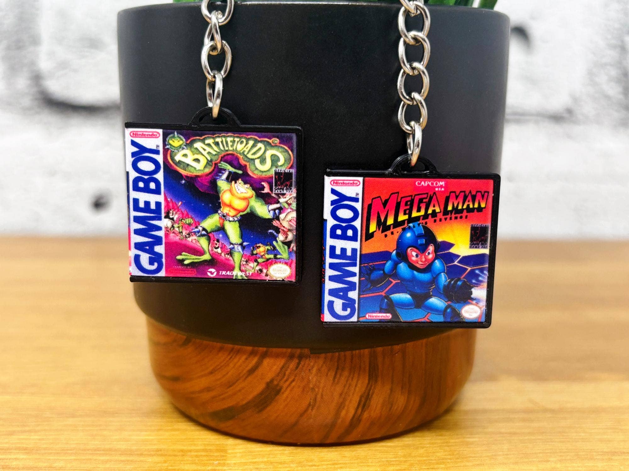 BitsyLabs – Engroshandel Nøglering - Unisex – Gameboy-spilæske-nøgleringe8