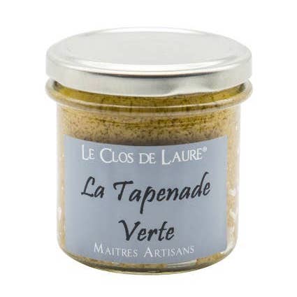 Green tapenade - 130 g for wholesale by Le Clos de Laure
