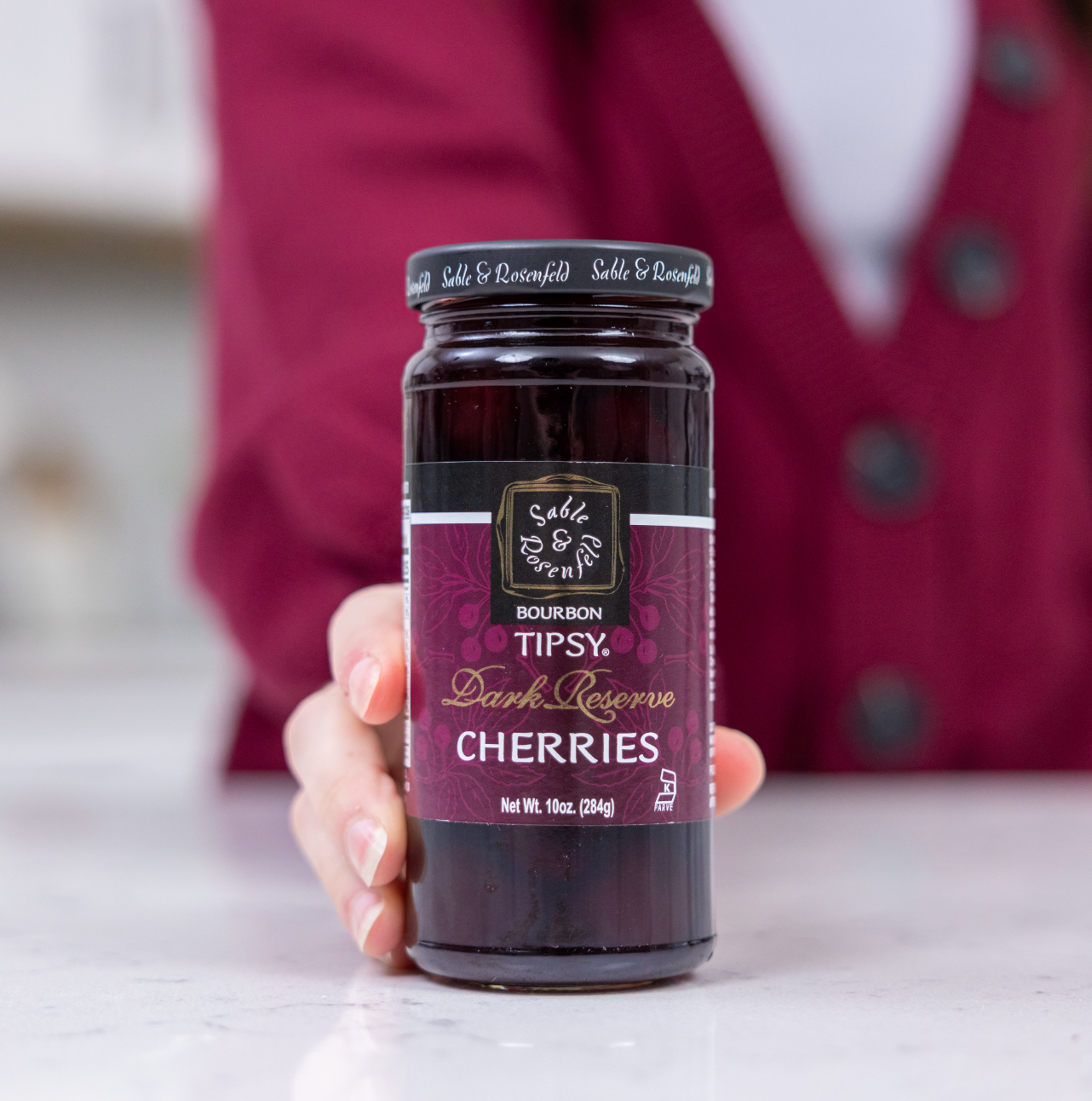 Sable and Rosenfeld est.1970 - Wholesale Cocktail Mix/Syrup - Sable & Rosenfeld Dark Reserve Tipsy Cherries 10oz / 63