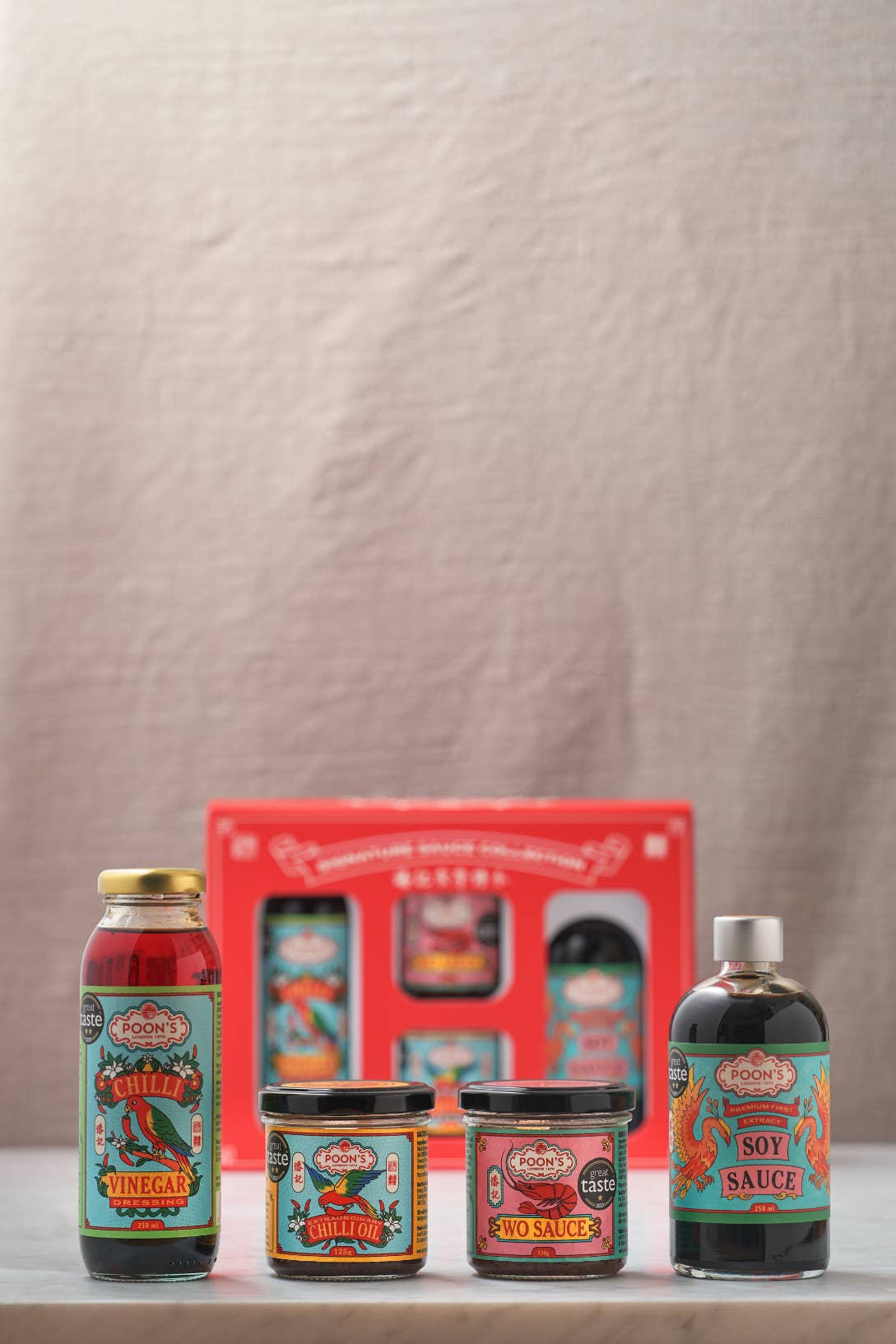 Poon's London – wholesale Sauce – Poon's London Sauce Collection in Presentation Box4