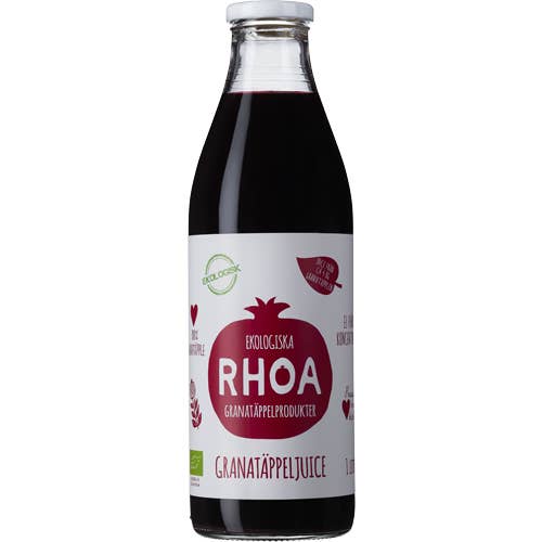 Dalfood - Wholesale Fruit Juice - RHOA Organic Pomegranate Juice 1 Litre