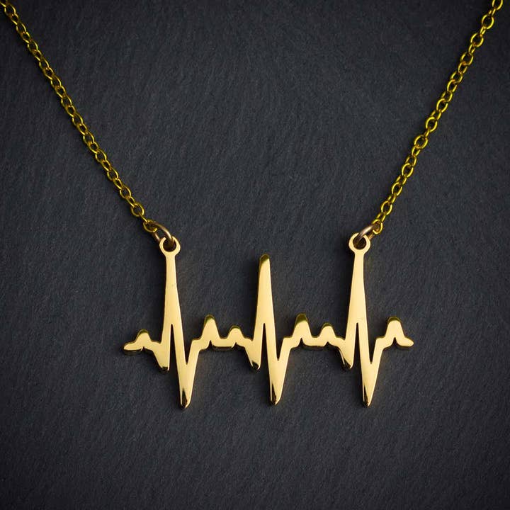 Boutique Academia – wholesale Pendant/charm necklace – Heartbeat Necklace3