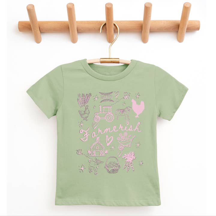 Farm-ish Toddler/Youth Graphic Tee for wholesale by Tea Shirt Shoppe