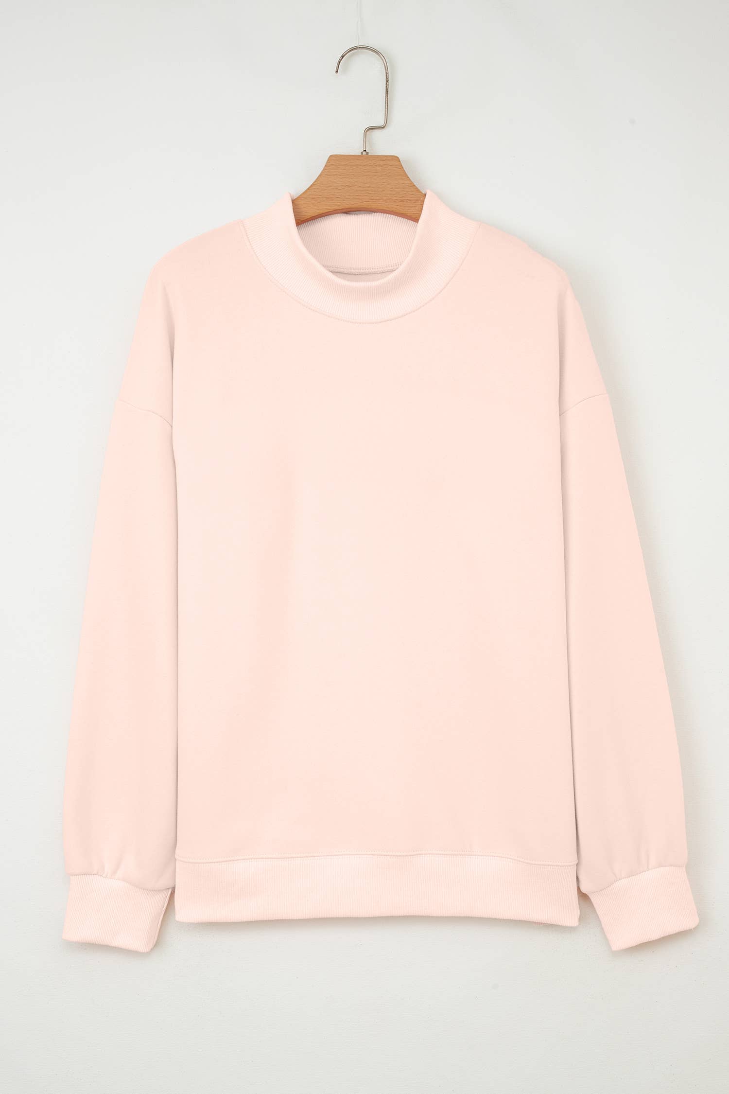 66DISCO - Wholesale Sweatshirt - Women's - 66 Plus Size Blessed Embroidered Mock Neck Sweatshirt (S-4X)11