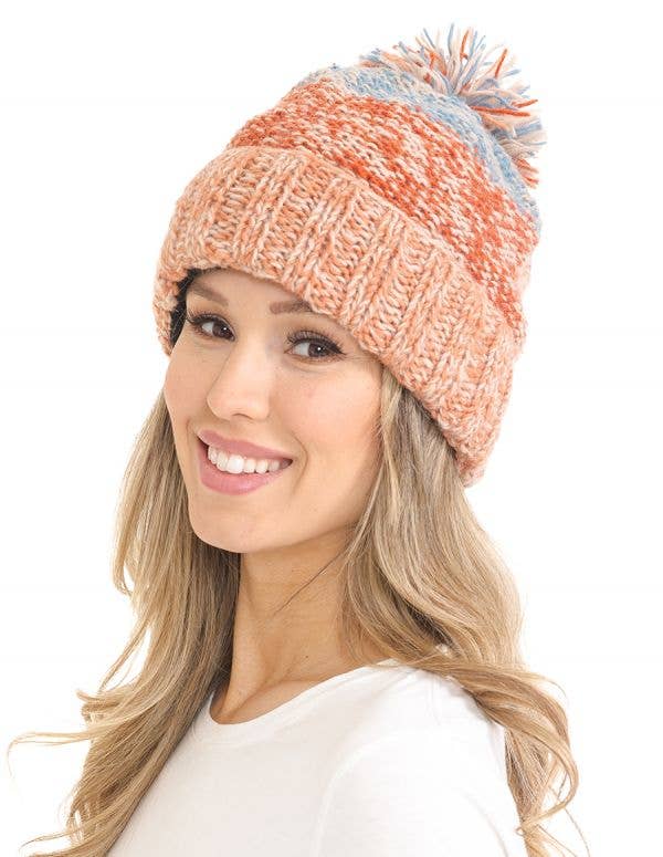 The Collection Royal / Royal Handicrafts - Wholesale Beanie - Women's - Melange Woolen Beanie Hat1