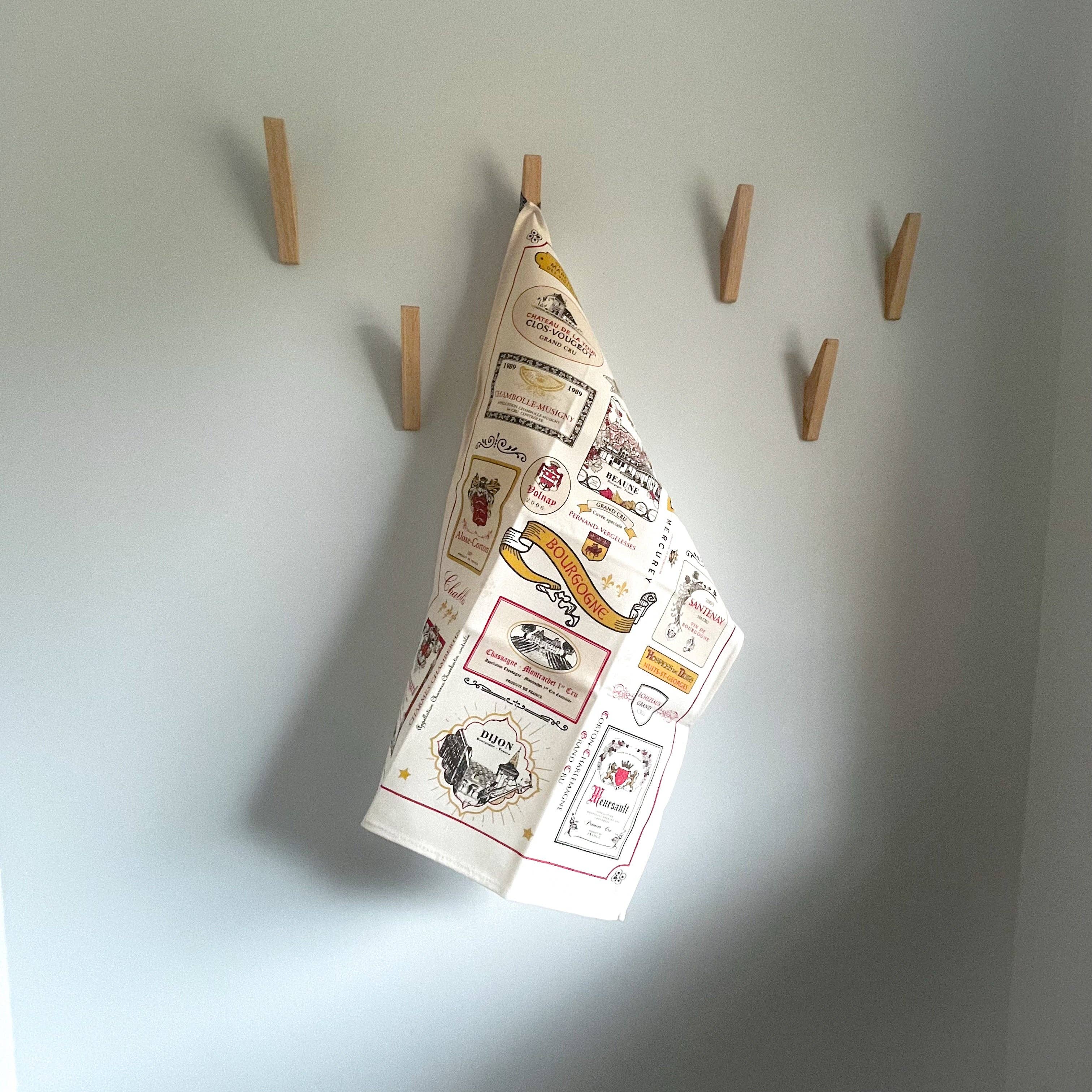 Clémentine Boutique – wholesale Tea towel – French Wine Labels Tea Towels5