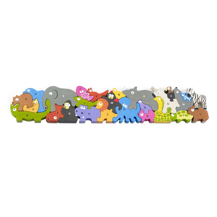 BeginAgain – wholesale Puzzle – Child – Animal Parade A to Z - Jumbo Version