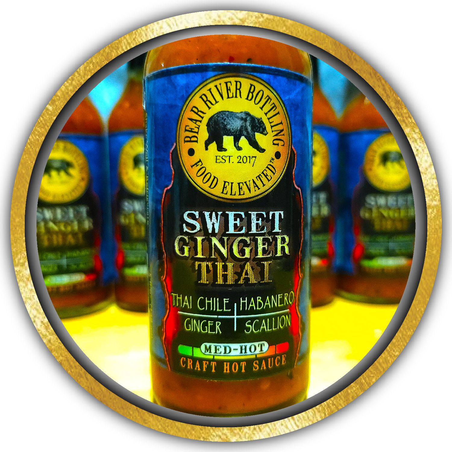 Bear River Bottling - Wholesale Hot Sauce - Sweet Ginger Thai Hot Sauce1