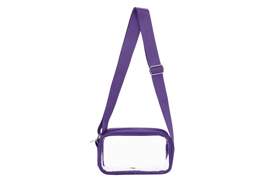 Nima Accessories Inc - Wholesale Crossbody Bag - Women's - Ladies See Thru Cross Body Handbag0