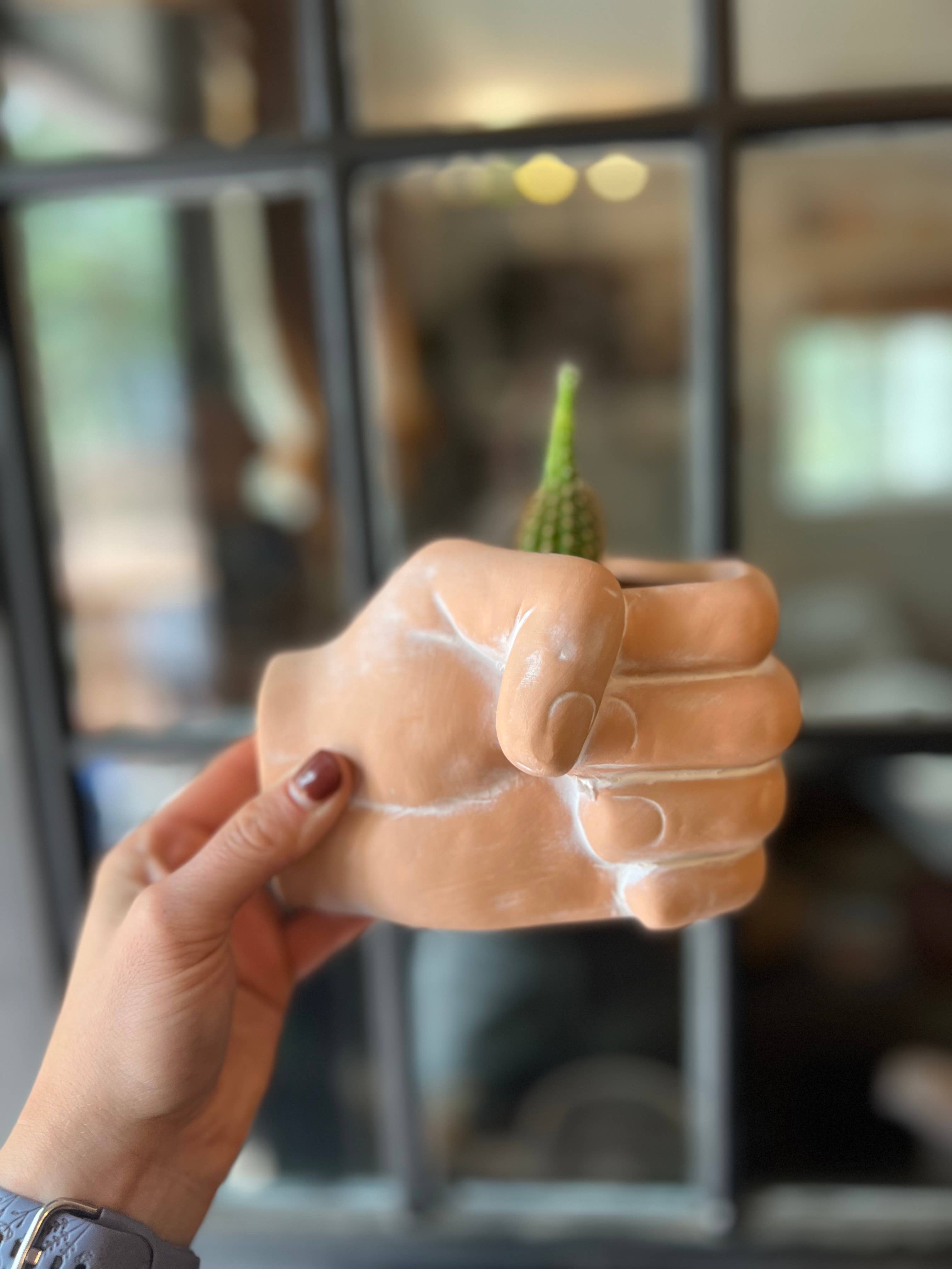 Simply Supplied Co - Wholesale Plant Pot - Hand Modern Terracotta Clay Pot | Boho Gift | Funny, Cute