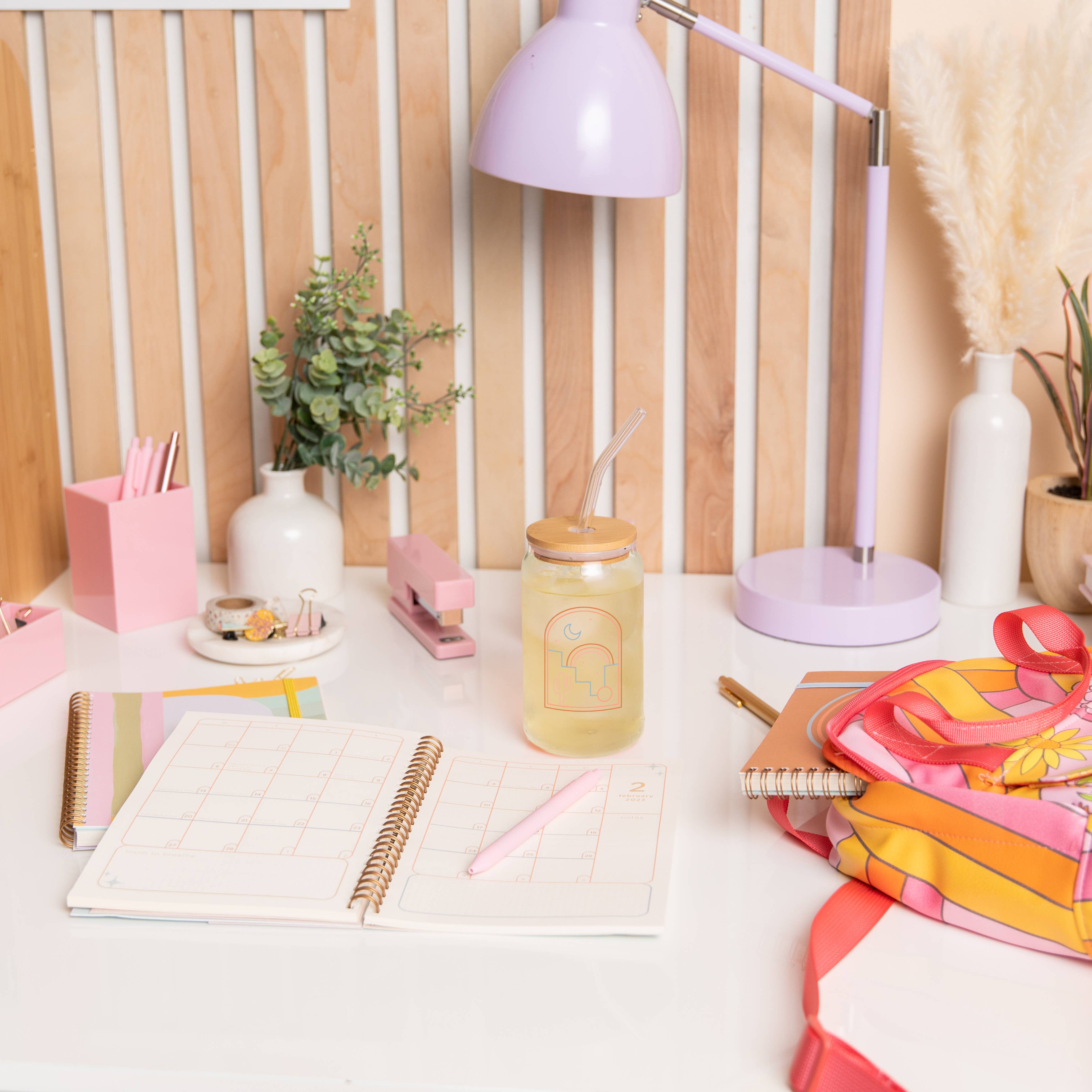 Talking Out of Turn - Wholesale Drinking Glass/Cup - Can Glass w/Lid + Straw (SALE!)34