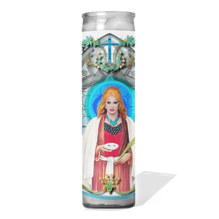 Calm Down Caren – wholesale Votive candle – Jinkx Monsoon Drag Queen Prayer Candle - RuPaul's Drag Race