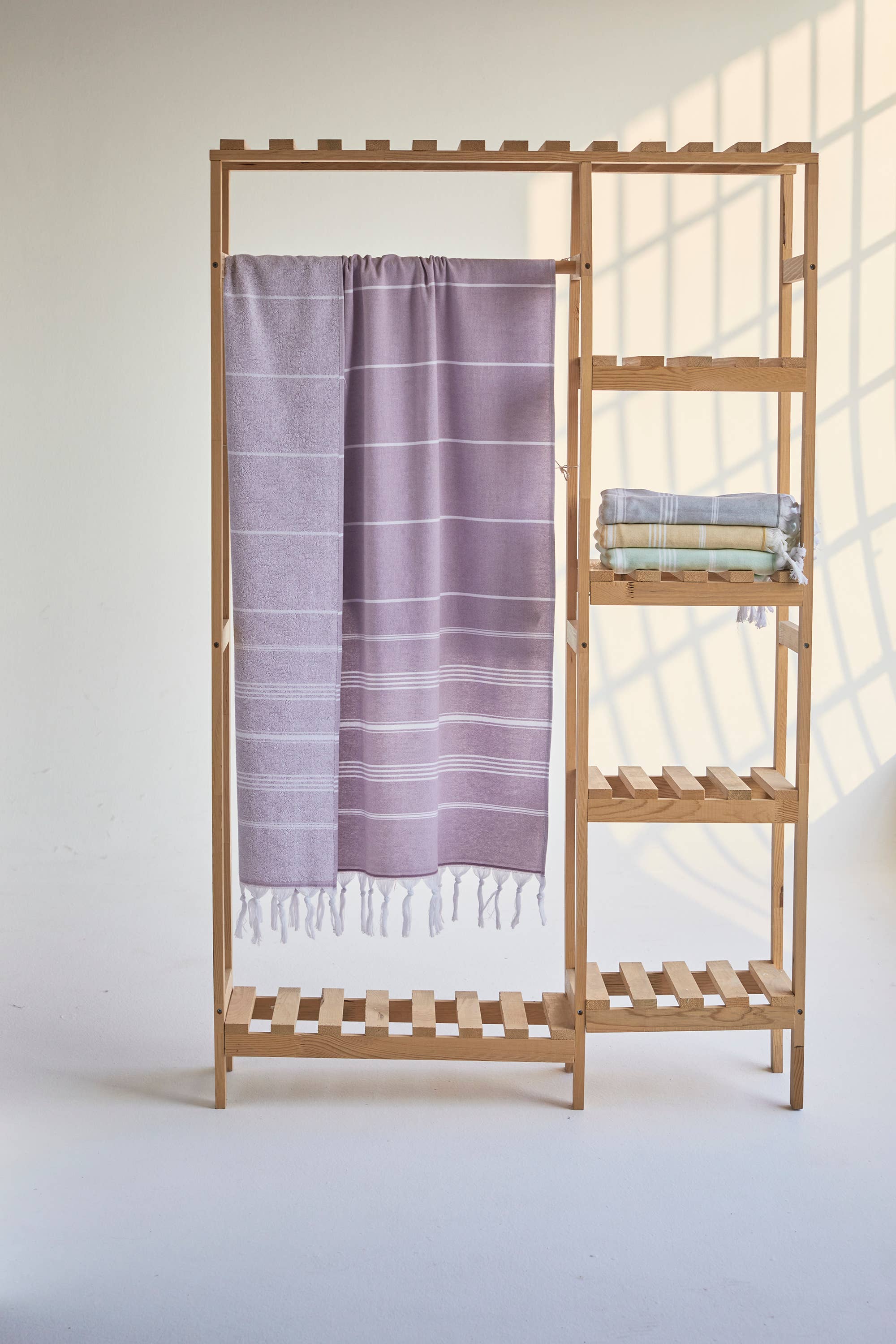 Kikoya - Wholesale Beach Towel - Sultan Turkish Towels Terrybacking Oversize Quick-dry Stripe4