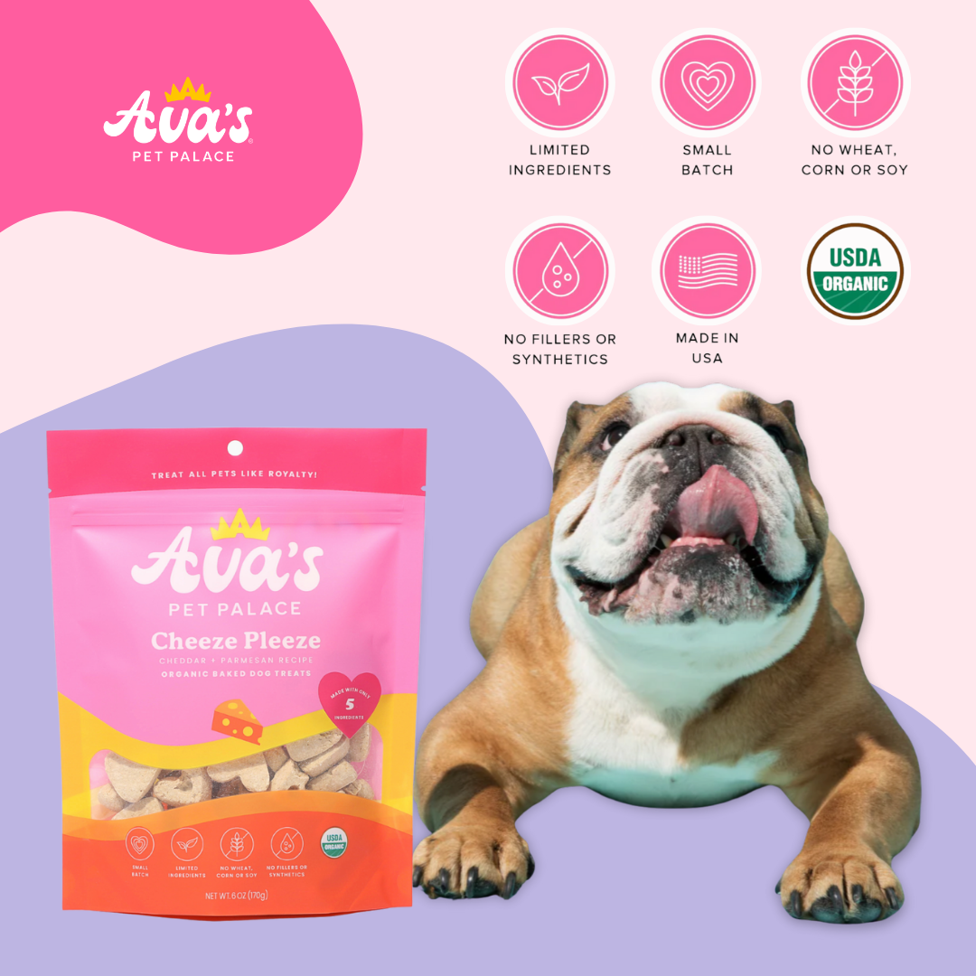 Ava's Pet Palace - Wholesale Pet Treats - Dog - Organic Baked Dog Treats - Cheeze Pleeze3