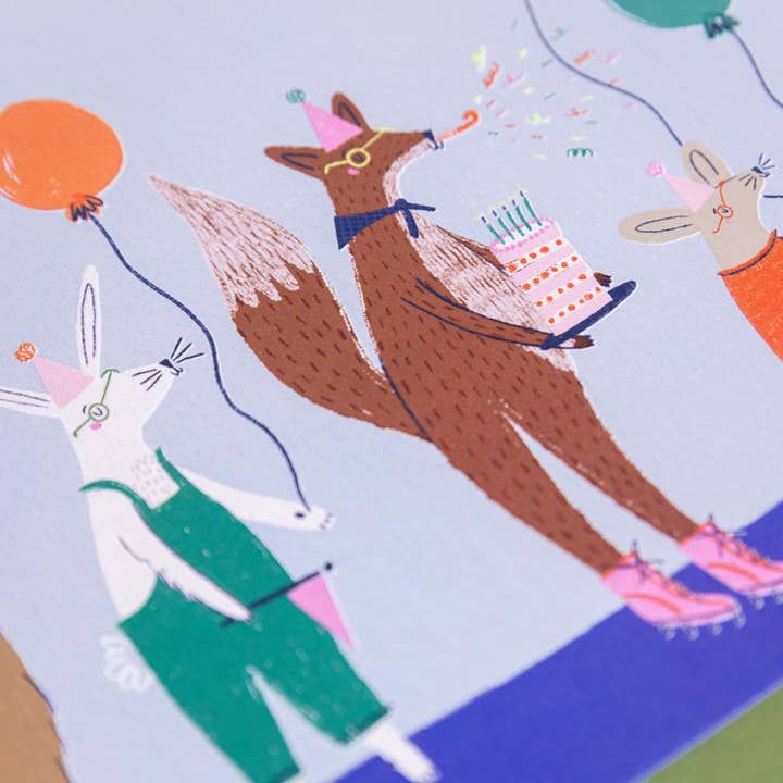 Knotty Knotty - Wholesale Art Print - Woodland Party – Art Print1