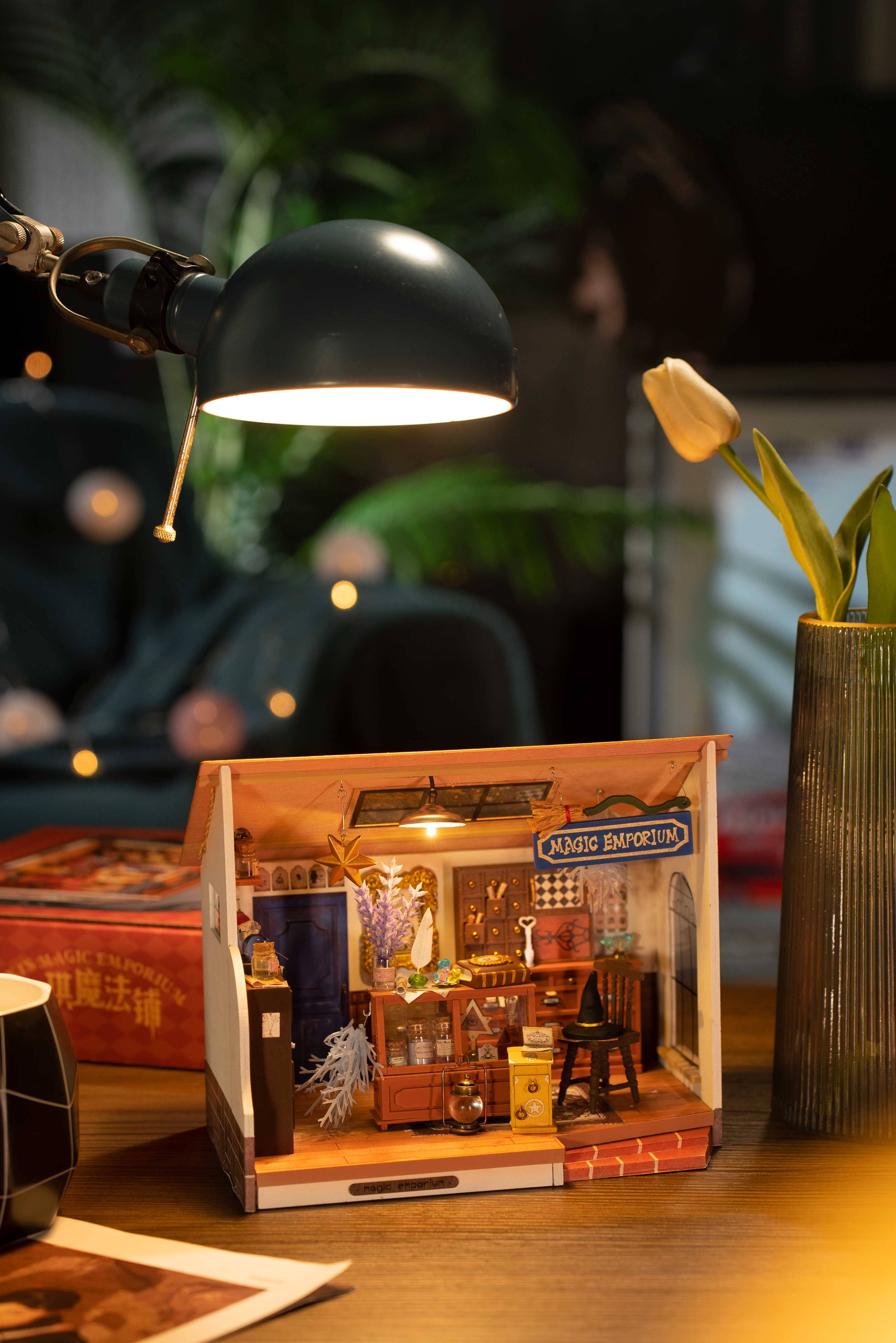 Hands Craft - Wholesale DIY Craft Kit - DIY Miniature House Kit: Kiki's Magic Emporium5