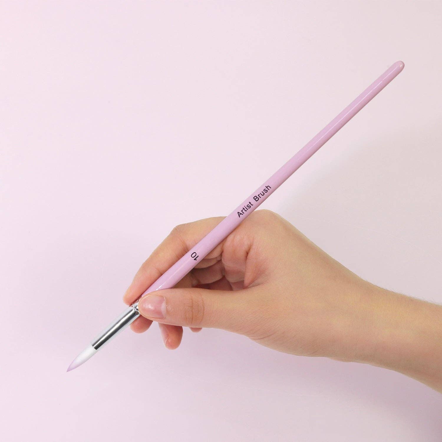 Paint Your Numbers - Wholesale Paint/Wax Brush - 6-Piece Set of Pink Brushes2