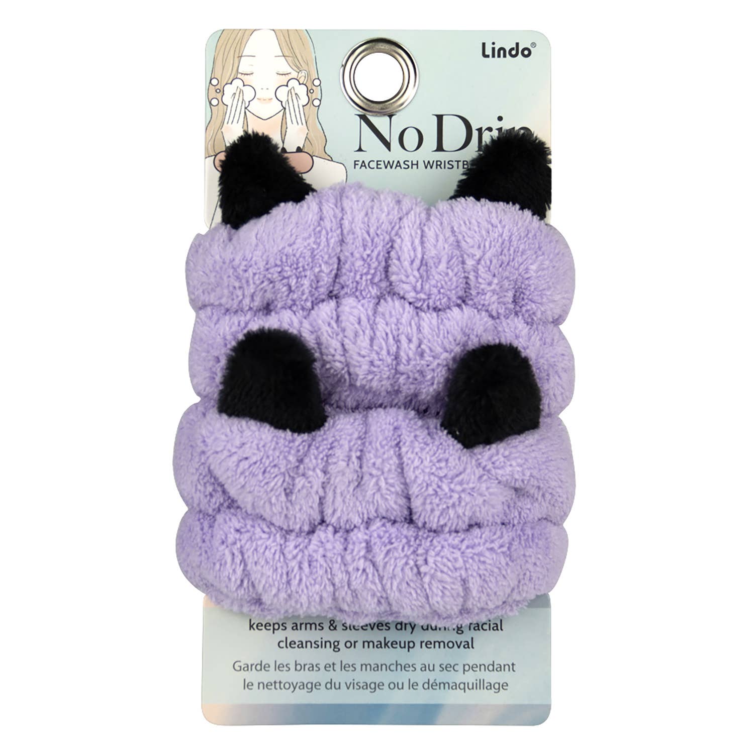 Lindo - Wholesale Wristband - Lindo No Drip Kitty Facewash Wristband0