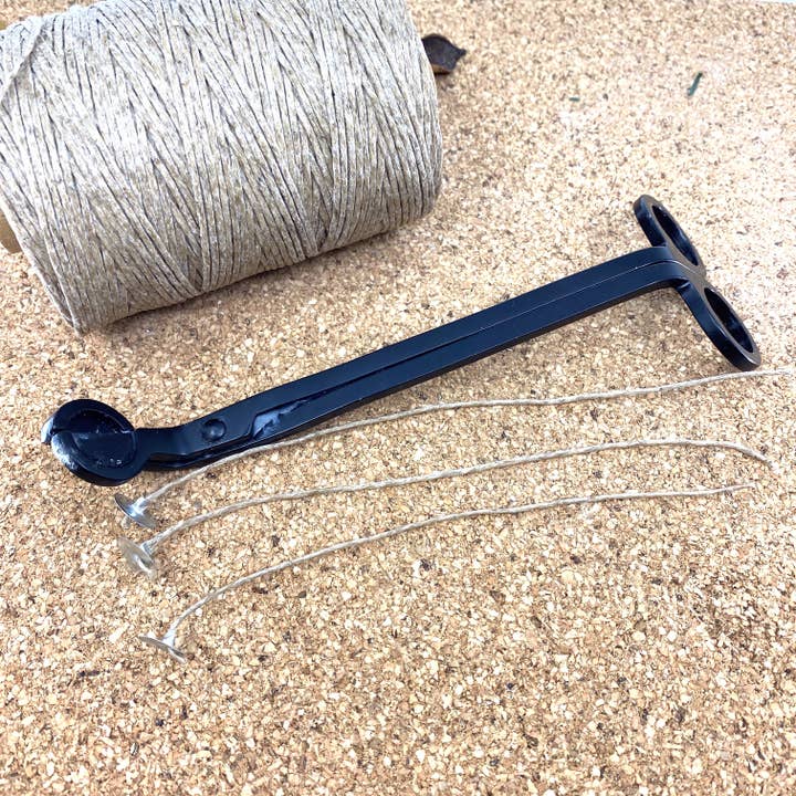 Sunsum Intentional Living - Wholesale Craft Supplies - 6" Tabbed Hemp Wick ( 50 pcs)2