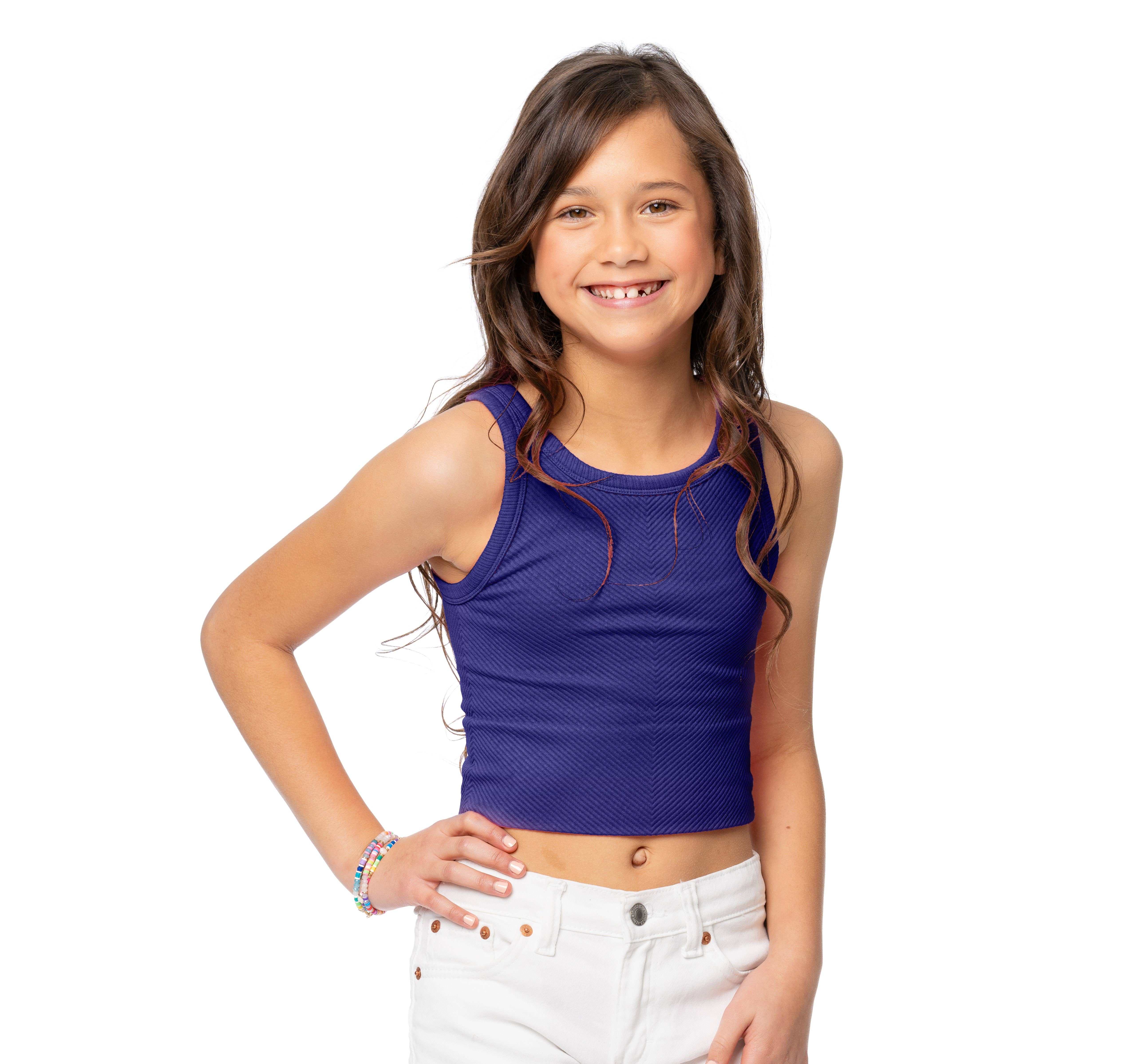 Malibu Sugar - Vente Débardeur – enfant - Haut sans manches à motif pour filles1