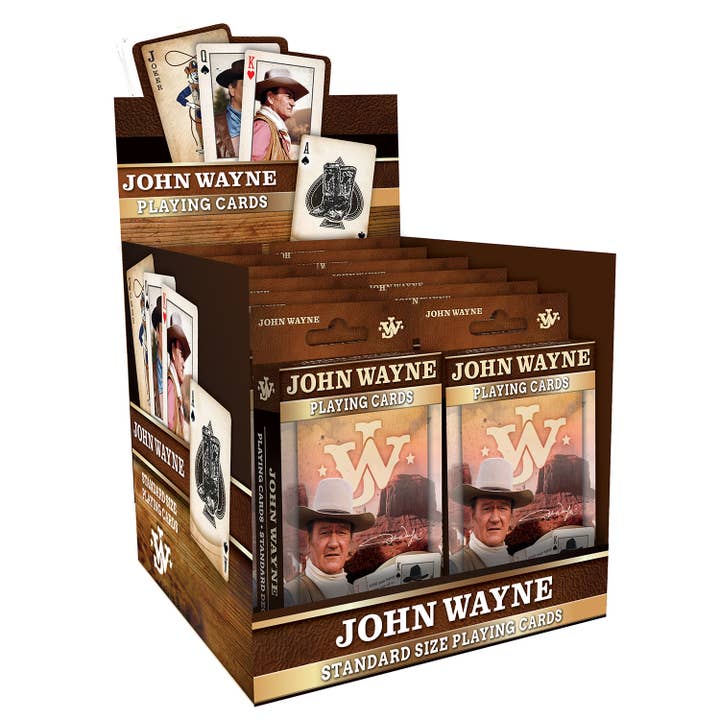 Masterpieces Puzzles - Wholesale Playing Cards - John Wayne Playing Cards