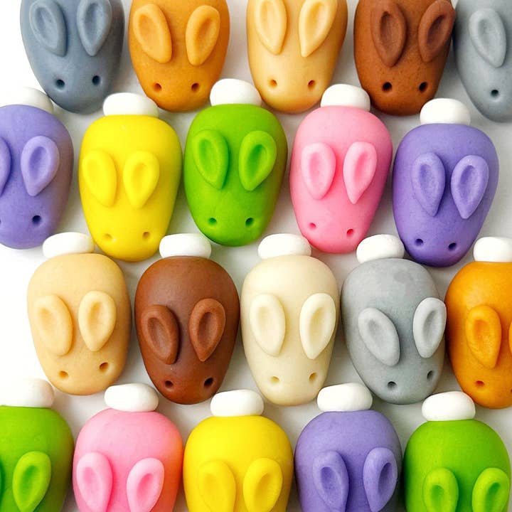 marzipops - Wholesale Chocolate Covered Sweets - Gourmet Marzipan Easter Candy Bunnies