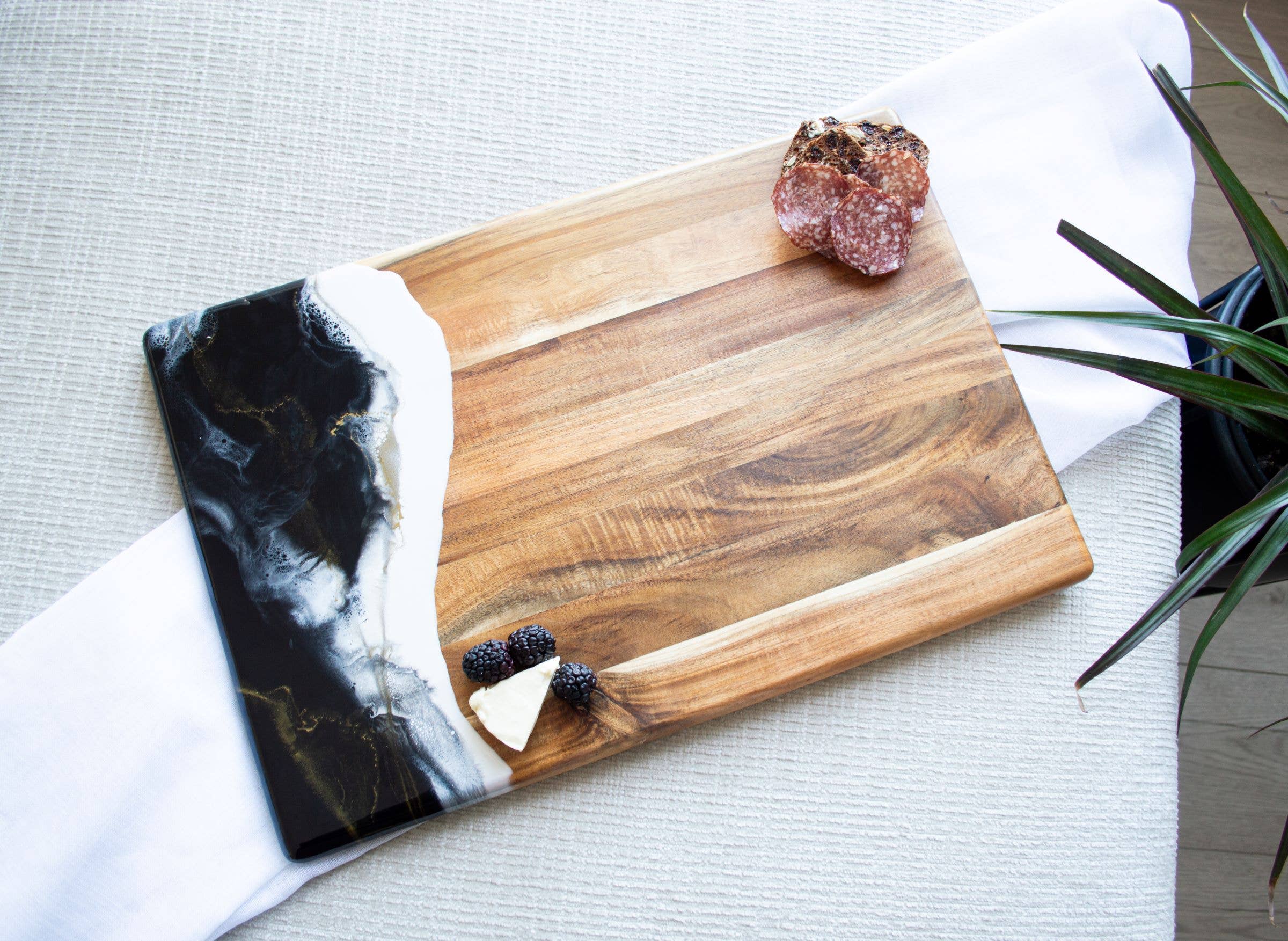 Lynn & Liana Designs - Wholesale Cheese Board - Resin Charcuterie Board - Breadboard 12"x18" - NO TARIFFS!8