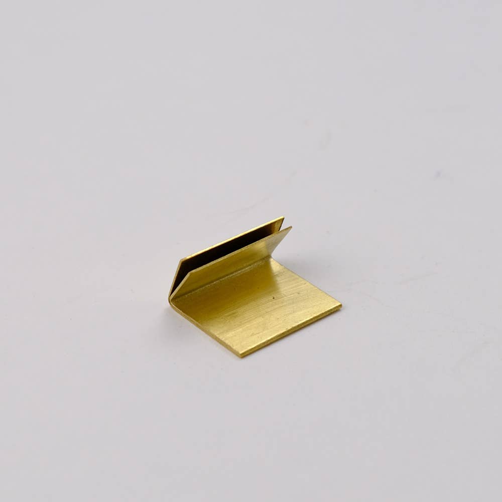 shesay - Wholesale Place Card / Place Holder - Brass Card Narrow Stand - Set of 20 Card Holders2