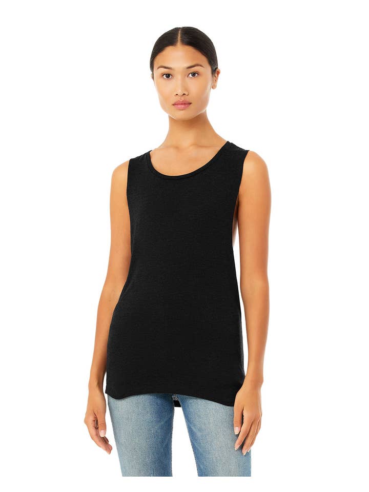 Total Apparel - Wholesale Tank Top - Women's - Bella Canvas Ladies' Flowy Scoop Muscle Tank | B880311