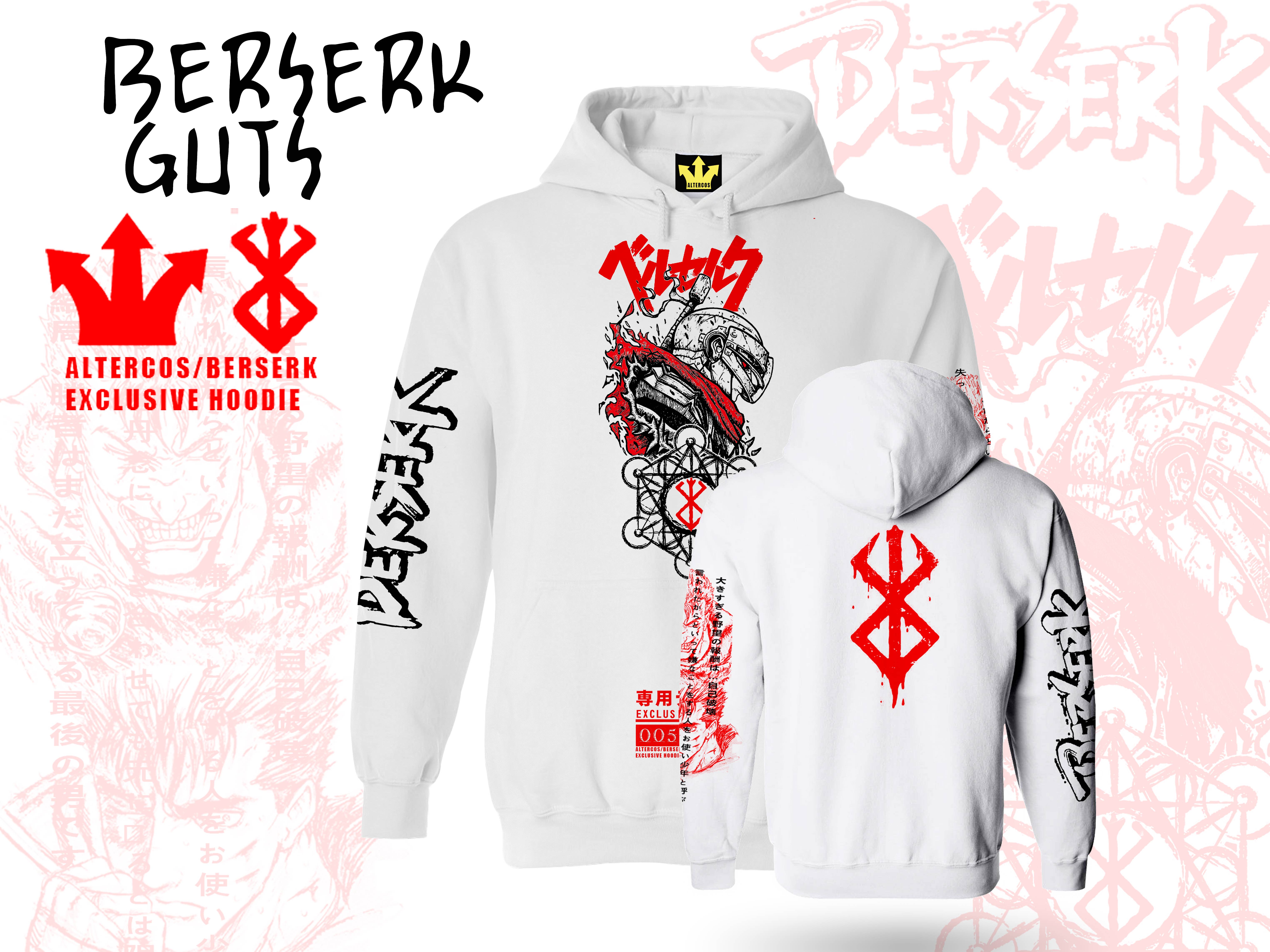 Altercos - Wholesale Hoodie - Unisex - Berserk Guts Hoodie