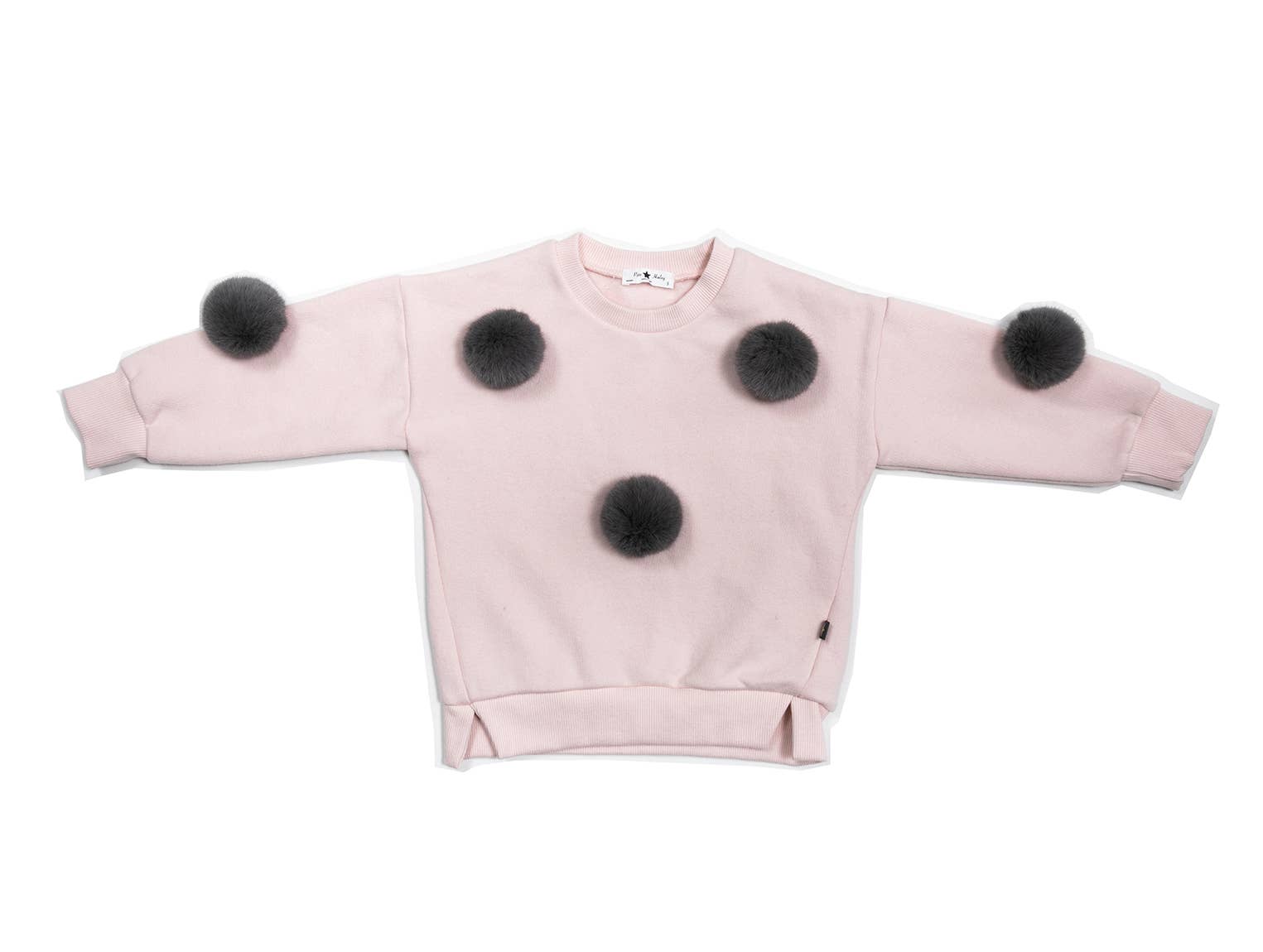 Petite Hailey - Wholesale Sweatshirt - Kids - PomPom Sweatshirt 194
