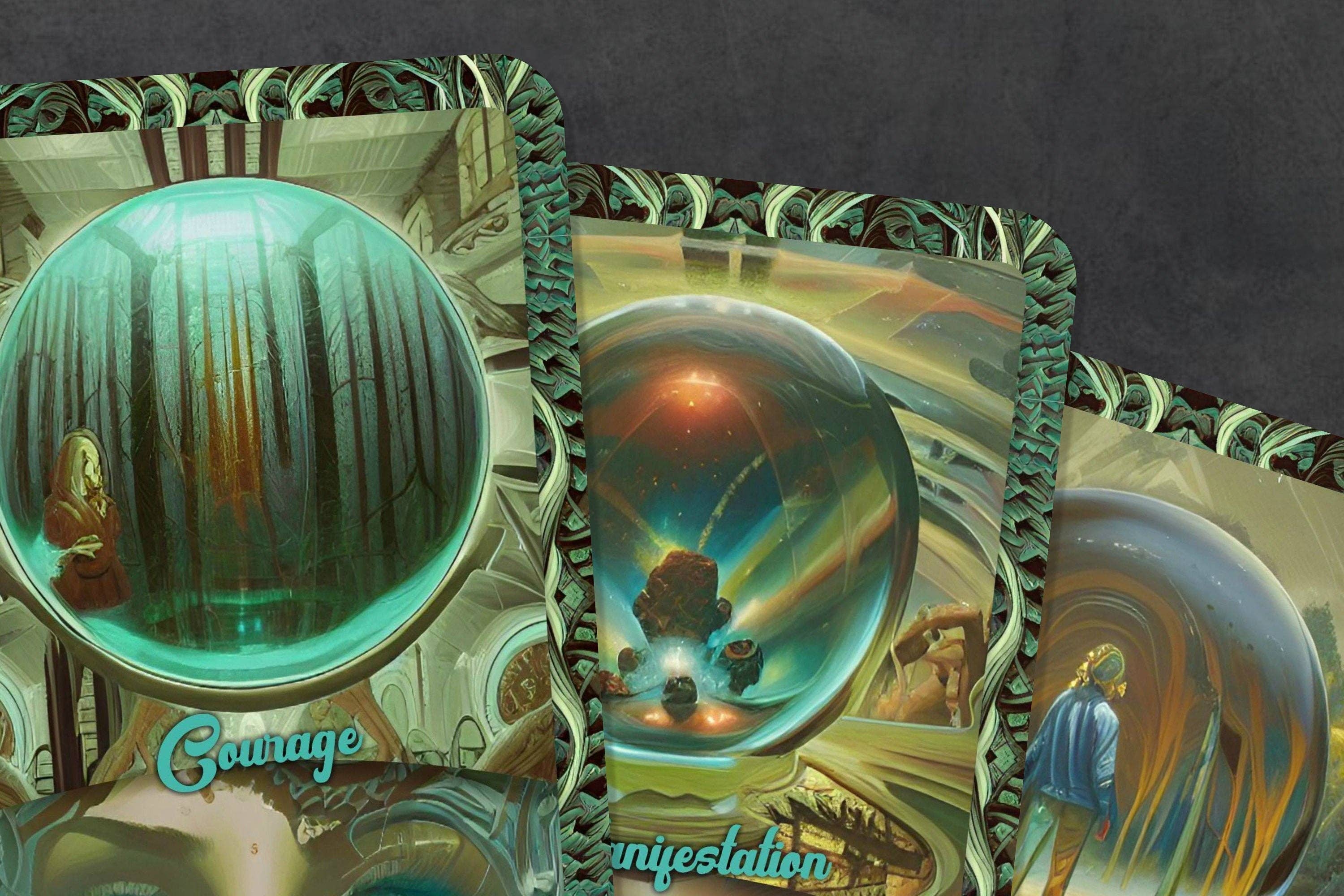 Ibiza Tarot USA – wholesale Tarot-kort – The Witches Prophecy - Orakel med kristallkula6