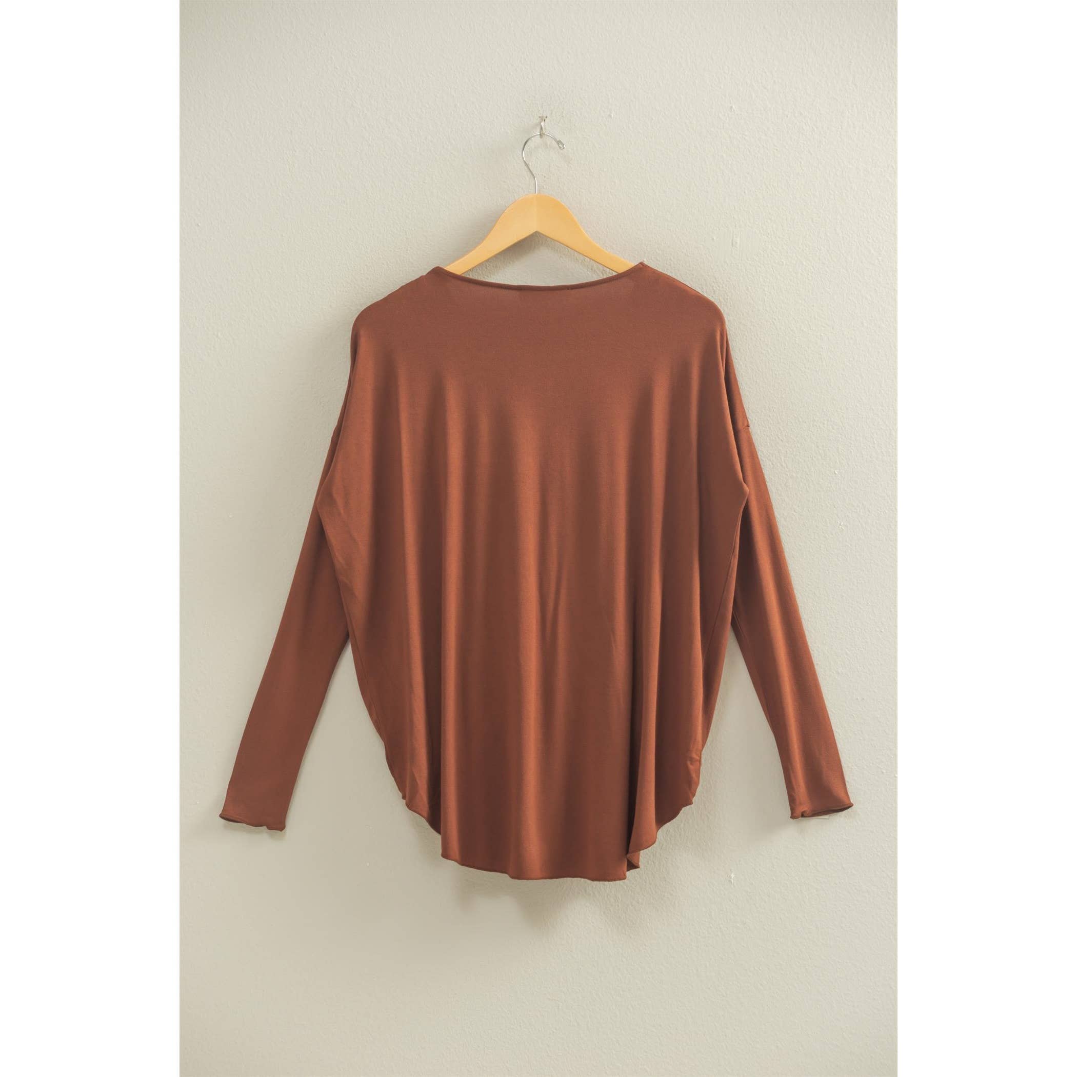 Double Zero - Vendita all'ingrosso Camicia - Donna - Top a maniche lunghe drappeggiato9