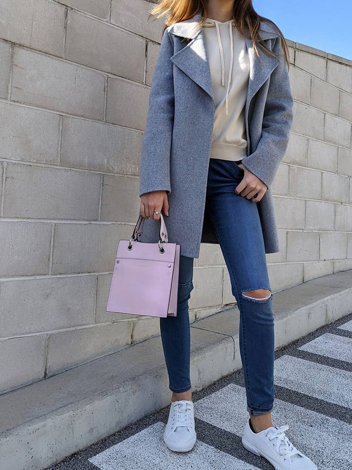 belle & bloom - Vente Veste – femme - Veste oversize New Fit Ex-Boyfriend en laine mélangée1