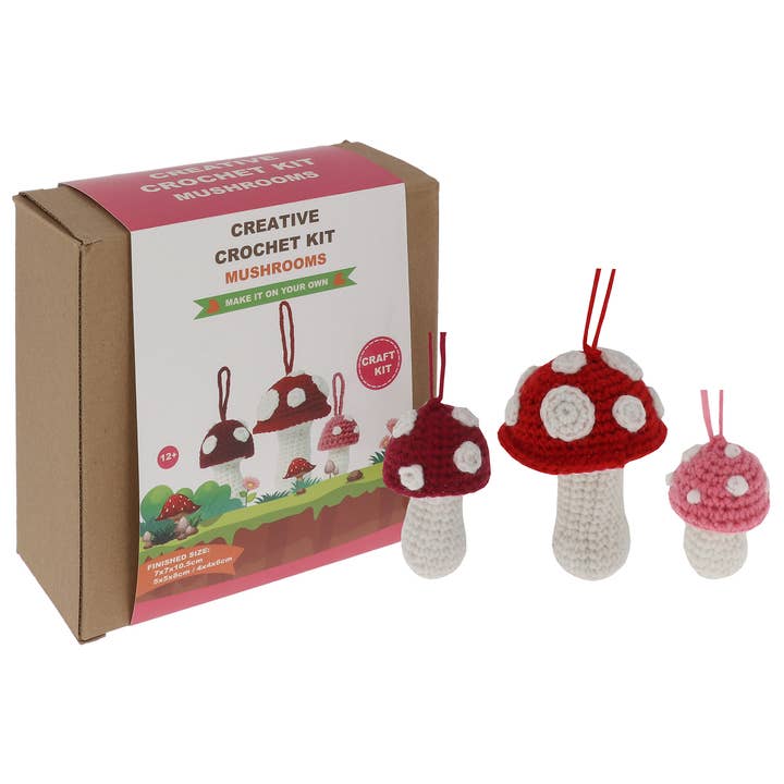 Joe Davies - Wholesale Knitting/Crochet Supplies - Creative Crochet Mushrooms